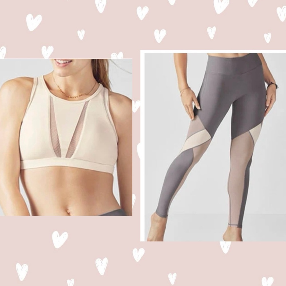 Fabletics Two Piece Matching Workout Set Size Sma… - image 1